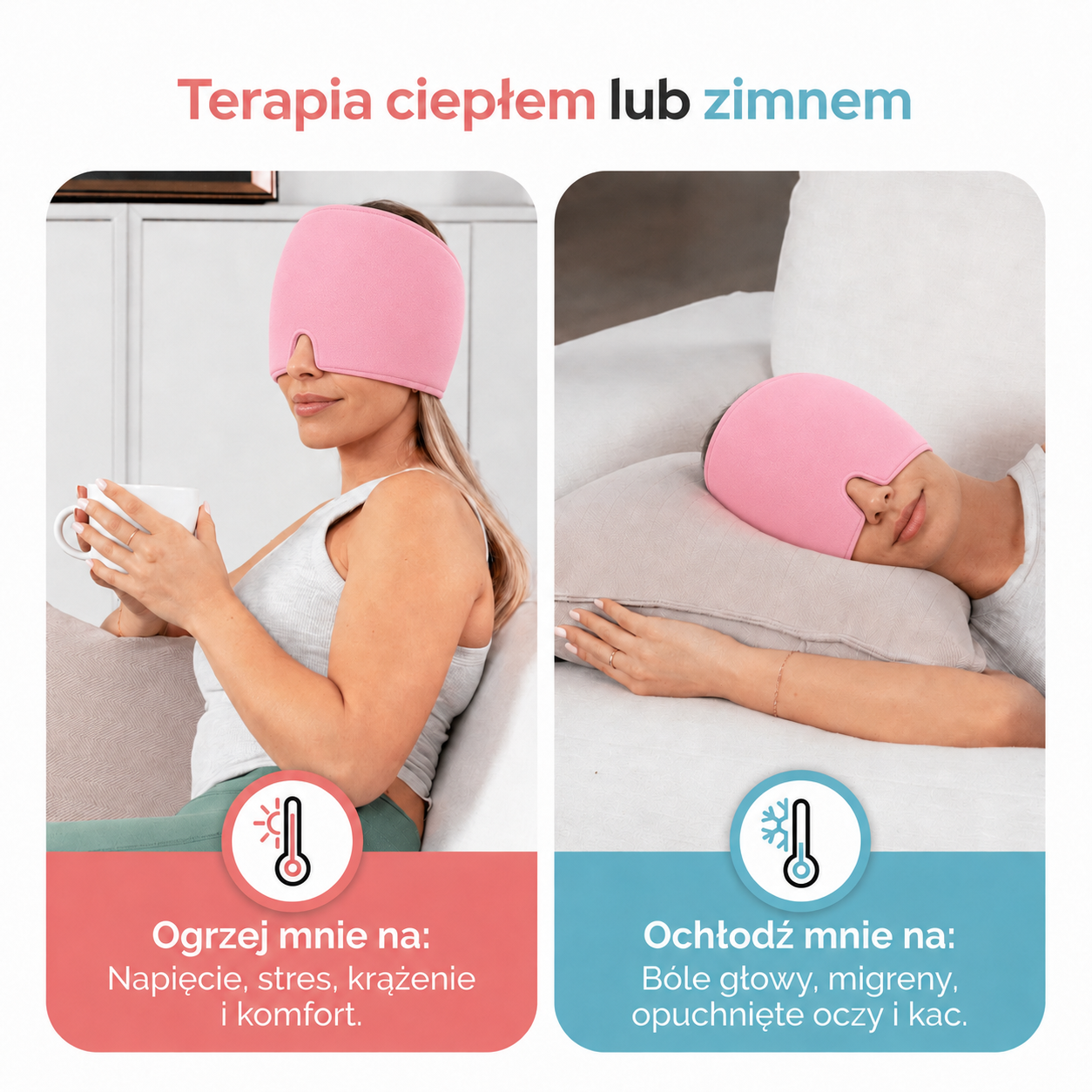 BezMigreny™ - Czapka Przeciwmigrenowa